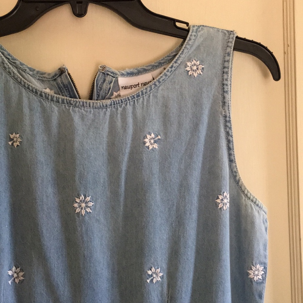 Vintage Jean Dress - Picture 3 of 4